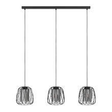 Eglo Floresta langbordspendel sort/glas L89 x H110 cm